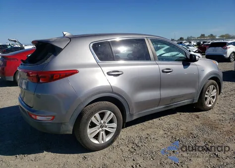 2017 Kia Sportage Lx from USA, damaged, VIN KNDPMCAC7H7276711